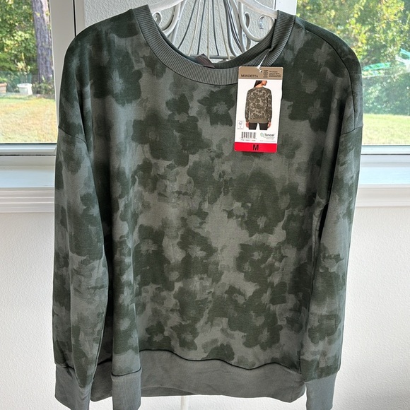 Mondetta Ladies' Lightweight Crewneck sweatshirt Active Top NEW - Picture 4 of 6